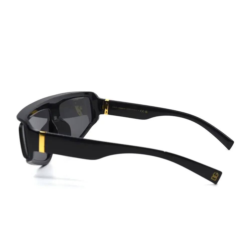 NEW DOLCE&GABBANA DG6177 501/87 BLACK DARK GREY UNISEX AUTHENTIC SUNGLAS…